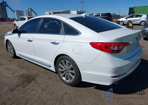 2017 Hyundai Sonata Limited from USA, damaged, VIN 5NPE34AF1HH465389